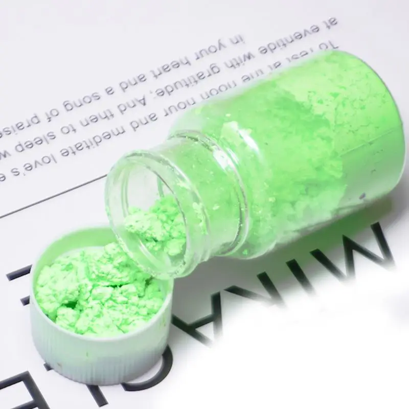 

12 Pcs Pearlescent Powder Epoxy Slim Foam Crystal DIY Handmade Jewelry Crafts Filling Material QX2B