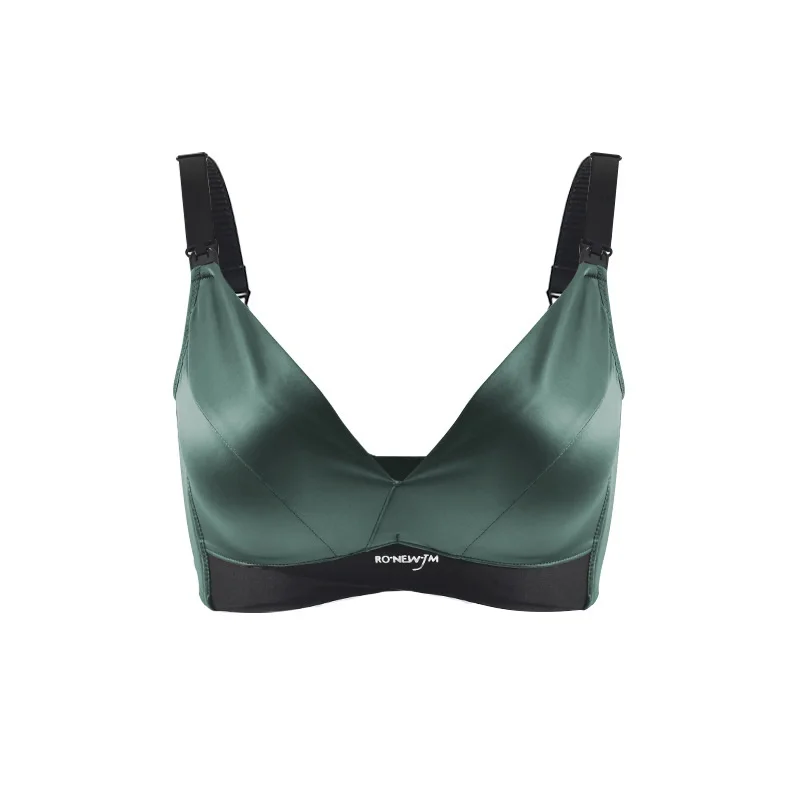 

Maternity Nursing Bra Wirefree Clothing Cotton And Modal Breastfeeding Bra for Pregnant Women Pregnancy Breast Sleep Underwear