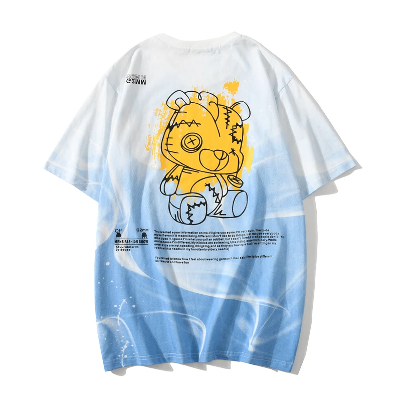 Dropship эскиз рисунком и аппликацией Медведь футболка для мальчиков с надписью пара