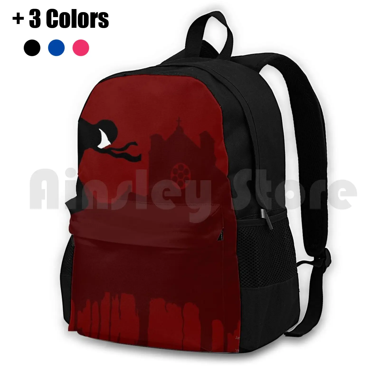 

The Devil Of Hell'S Kitchen Outdoor Hiking Backpack Waterproof Camping Travel Devil Hells Kitchen Comics Superhero Tv Show Matt