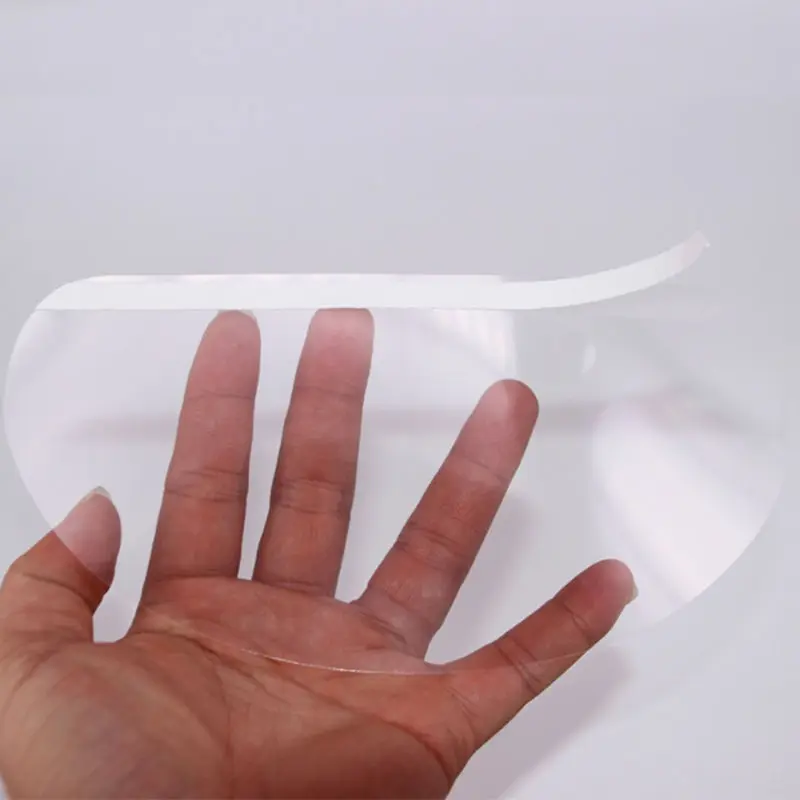 

50Pcs/Lot Face Mask Shield Face Cover Haircut Hairdressing Styling Care Tools transparent baffle block