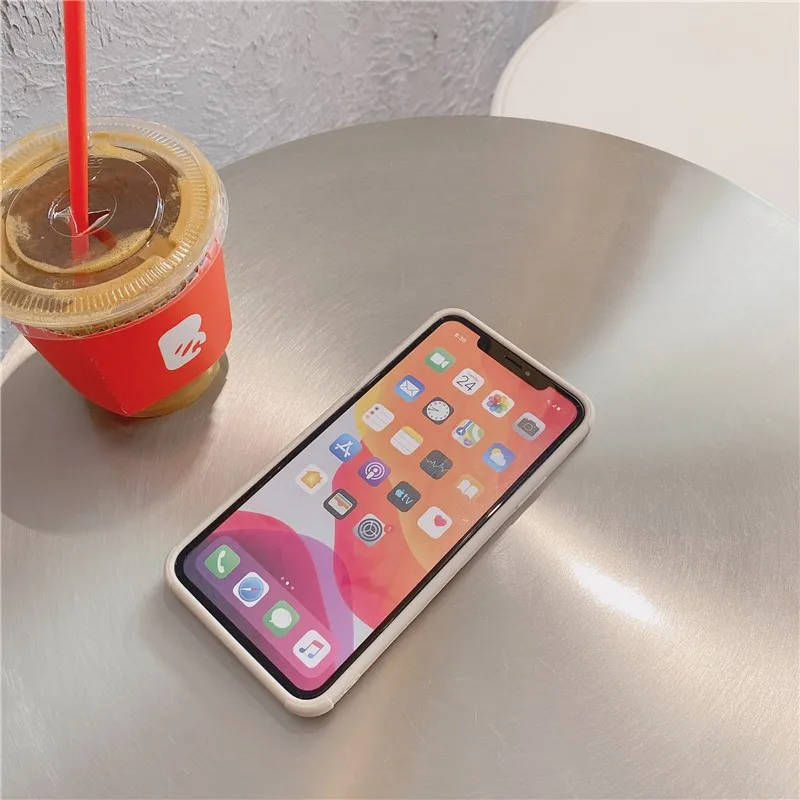 

Fashion Embroidery Candy Bear Girl Soft Case For Iphone 11 12 Pro Max Mini 7 8 Plus Xr X Xs Max Se 2 Silicone Phone Cover Fundas