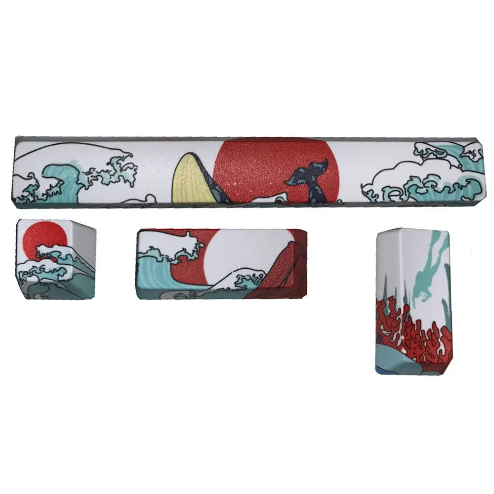 

PBT thermal sublimation personalized key space key cap ESC key enter key OEM high mechanical keyboard key cap