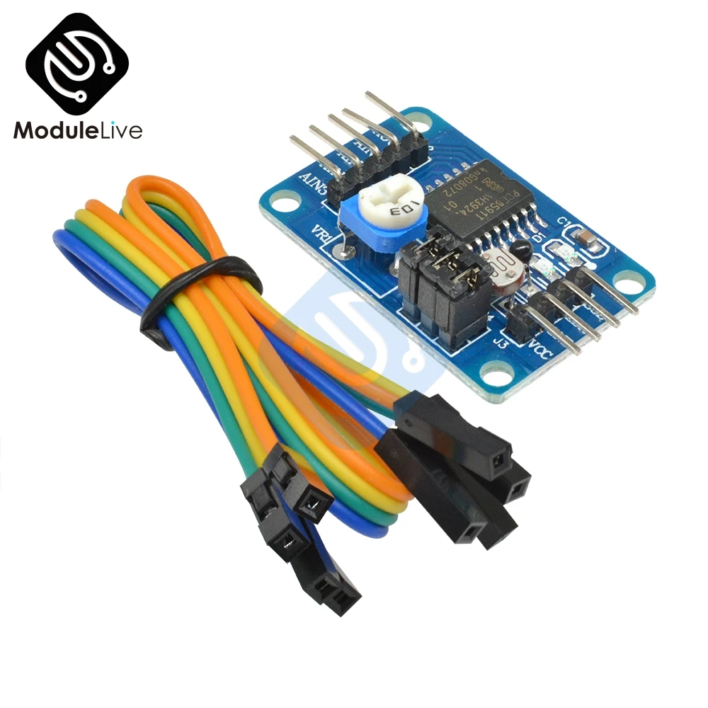 Модуль преобразователя PCF8591 AD/DA аналоговый в цифровой для платы Arduino I2C Serial VSS VDD Hold