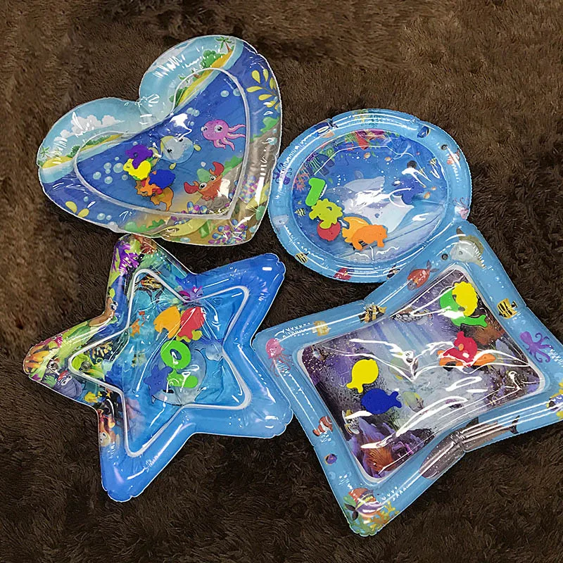 Детский игровой коврик для младенцев детский воды надувной водный Забавный