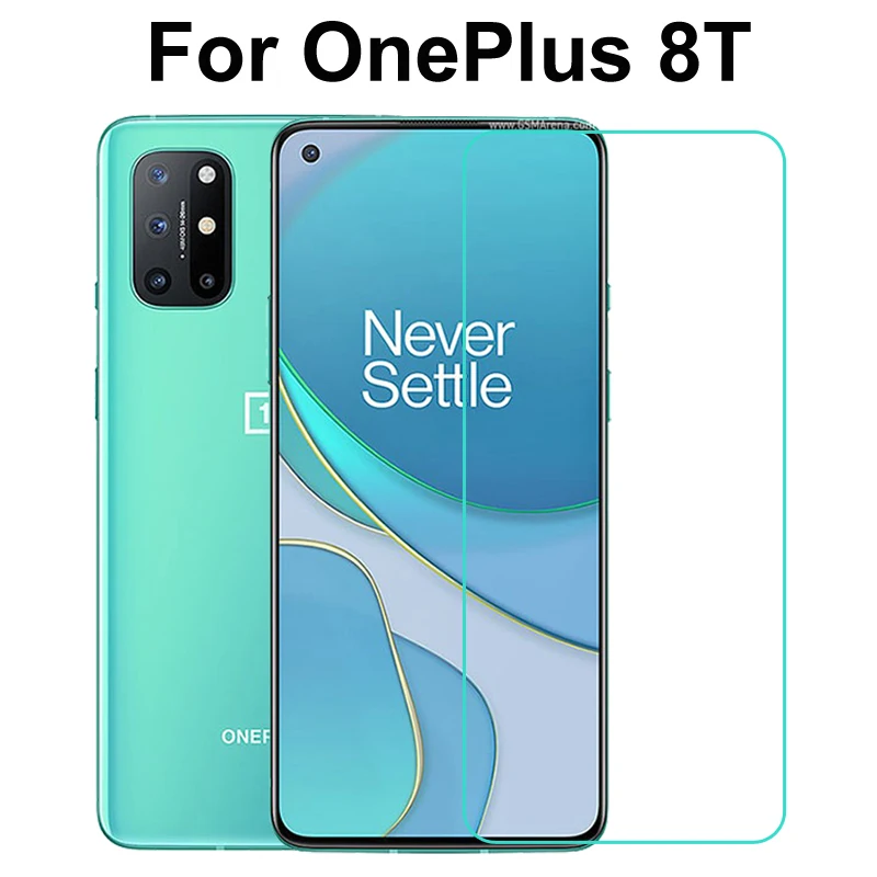 Защита экрана для OnePlus 8T закаленное стекло 9H устойчивое к царапинам защитное 1 +