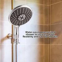 bathroom shower adjustable jetting shower head water saving handheld adjustable 3 modes spa shower bath head bathroom accessorie