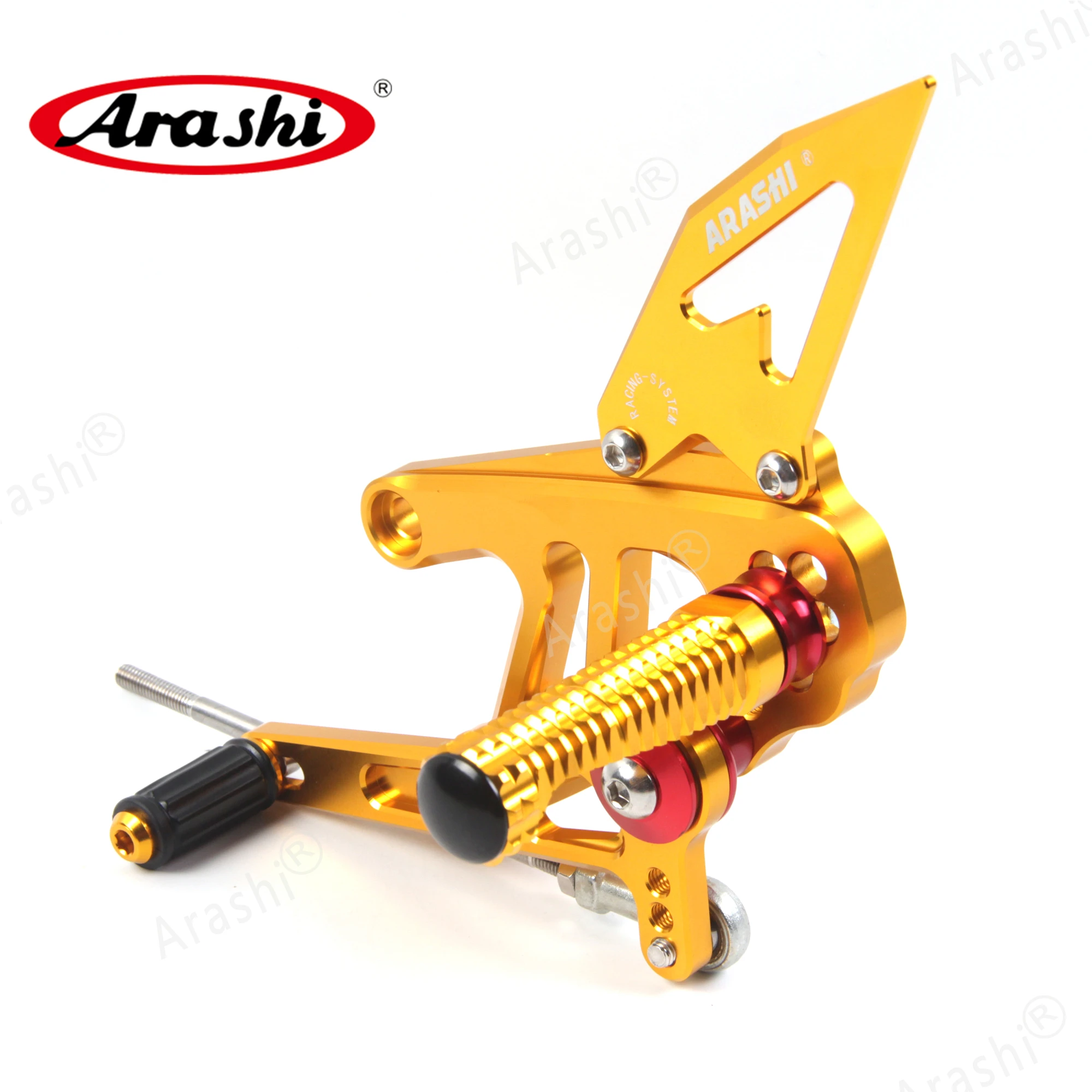 Араши Регулируемые подножки подножка мотоциклиста для APRILIA RSV4 фабрика APRC ABS 2013 2016