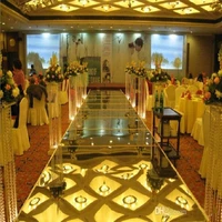 new mirror wedding aisle runners party celebrations awards event party decoration custom white dance floor elegant carpet rug