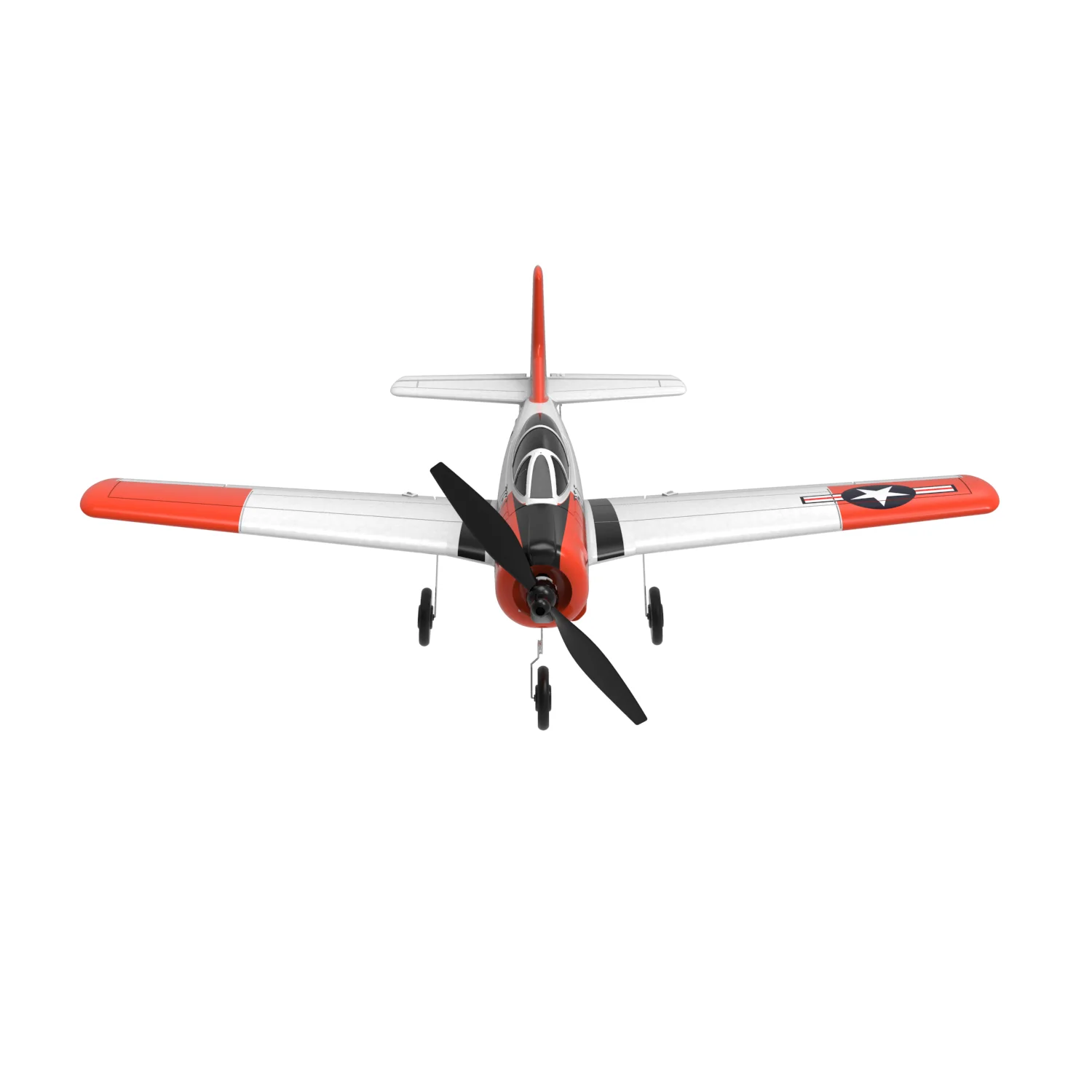 Volantex 761-9 3 7 V 2 4G 6-осевой пенопластовый самолет T28 RC планер 4CH Warbird со стабилизатором