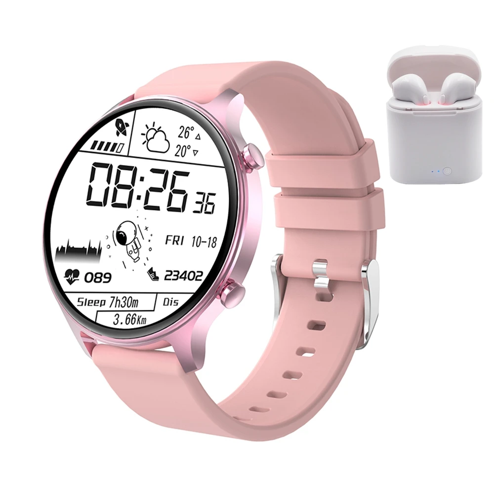 

Smart Watch Women's watches IP68 Waterproof Heart Rate Blood Pressure Men's wrist watch For IPhone samsung huawei Clock