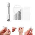 Инструменты для изготовления форм для изготовления ювелирных изделий из УФ-смолы с винтами 0,8-3,0 мм, 1 комплект