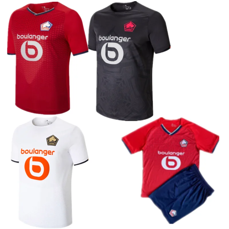 

2021 2022 LOSC Lille football jerseys DAVID FONTE BURAK BAMBA YAZICI 21 22 JIKONE R.SANCHES T.WEAH maillot de football shirts