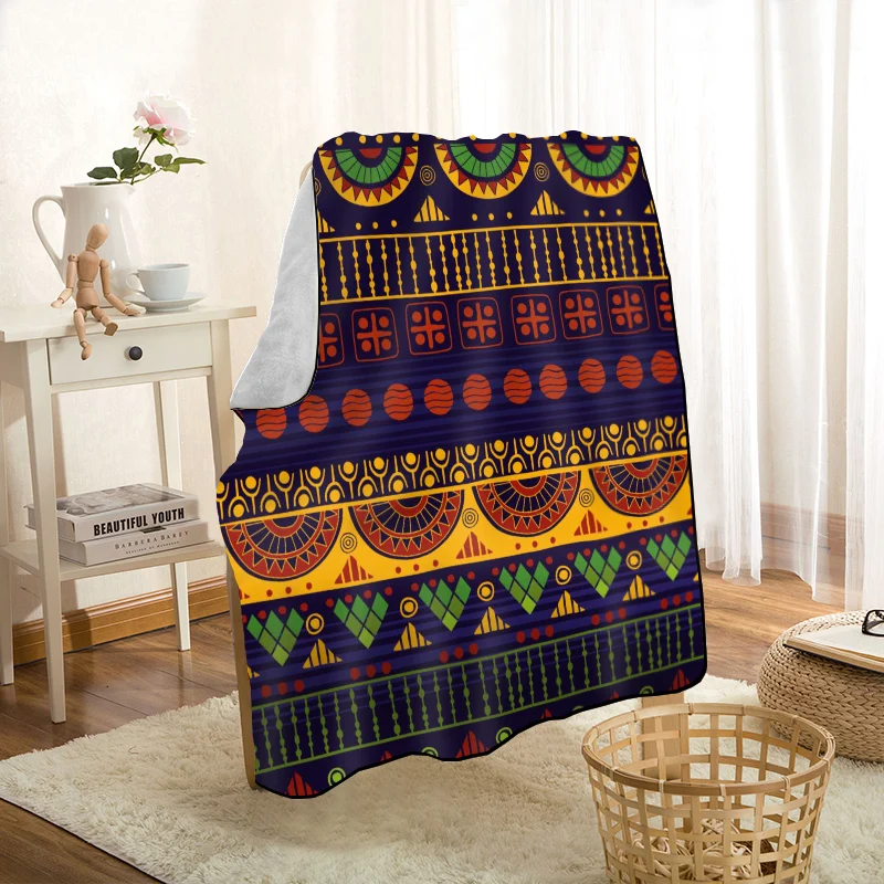 

New Arrival Seamless Pattern Blankets Printing Soft Blanket Throw On Home/Sofa/Bedding Portable Adult Travel Cover Blanket