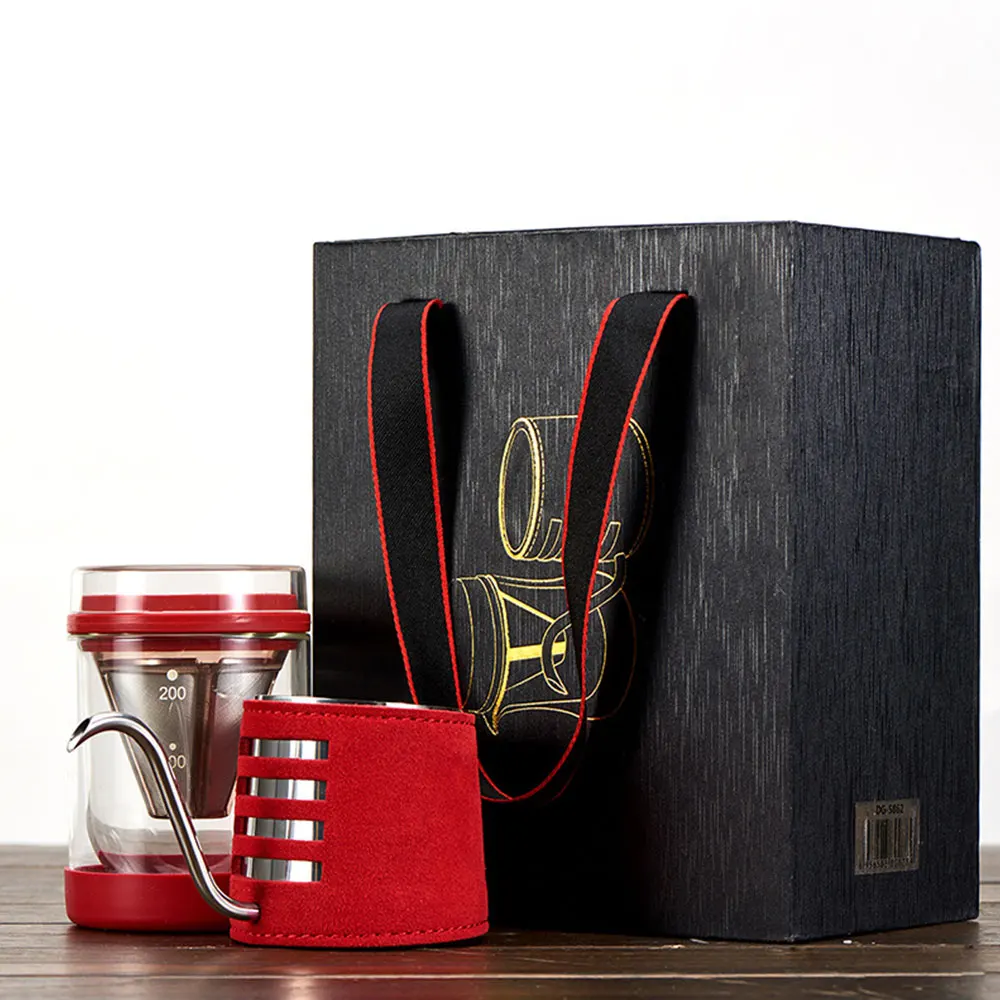 Кофейник из нержавеющей стали с длинным узким носиком 200 мл|Кофейные наборы| |