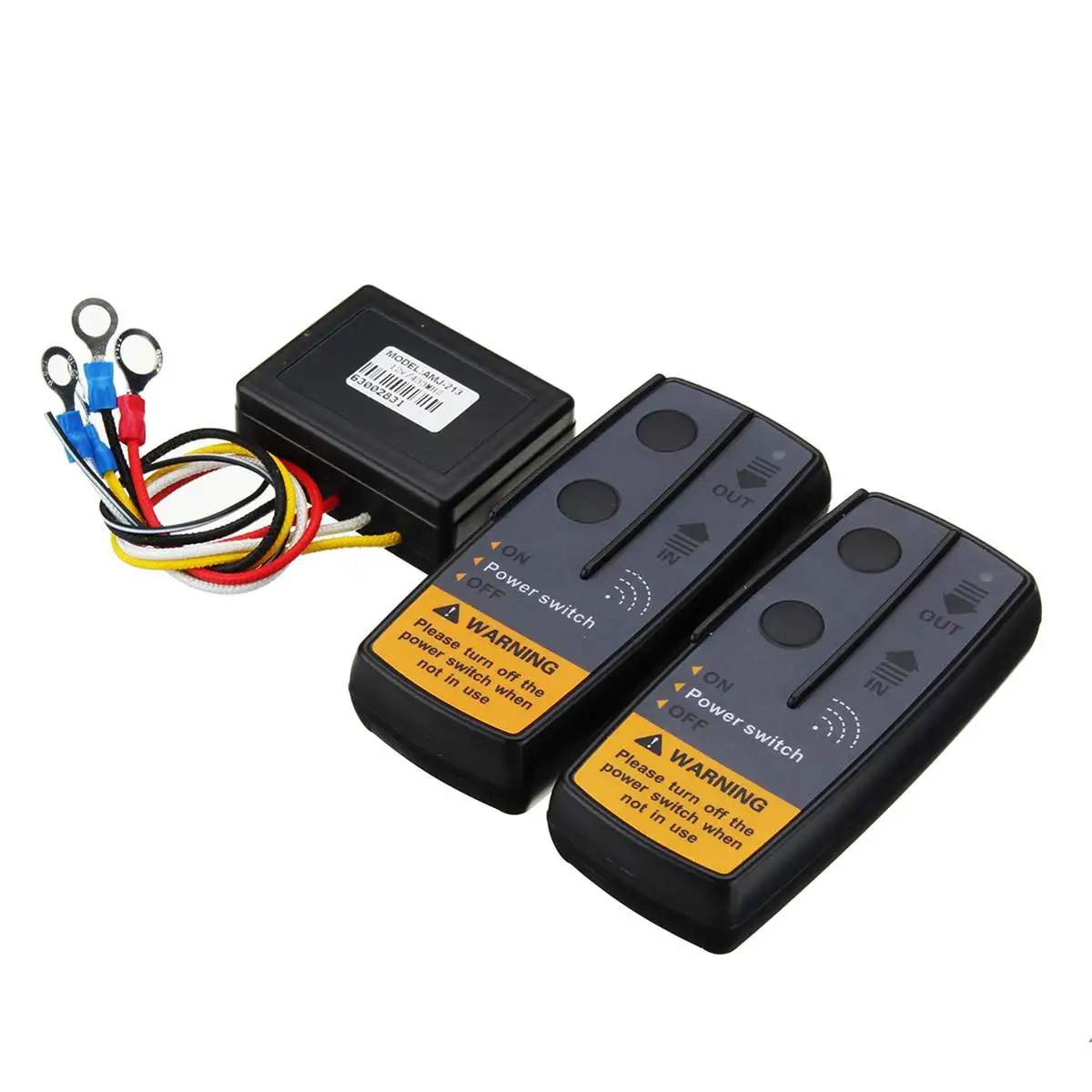 1 комплект 2 4G 12V 50M цифровые беспроводные лебедки пульт дистанционного управления