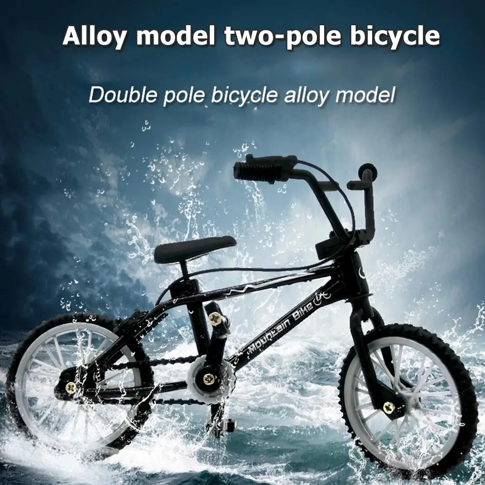 Ретро Мини палец BMX велосипед сборки Модель игрушки легко снимаются Трикс Finger Bikes