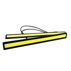 Автомобильный светильник от солнца, 17 см, Универсальный светодиодный дневной ходовой свет, супер яркий и водонепроницаемый светильник