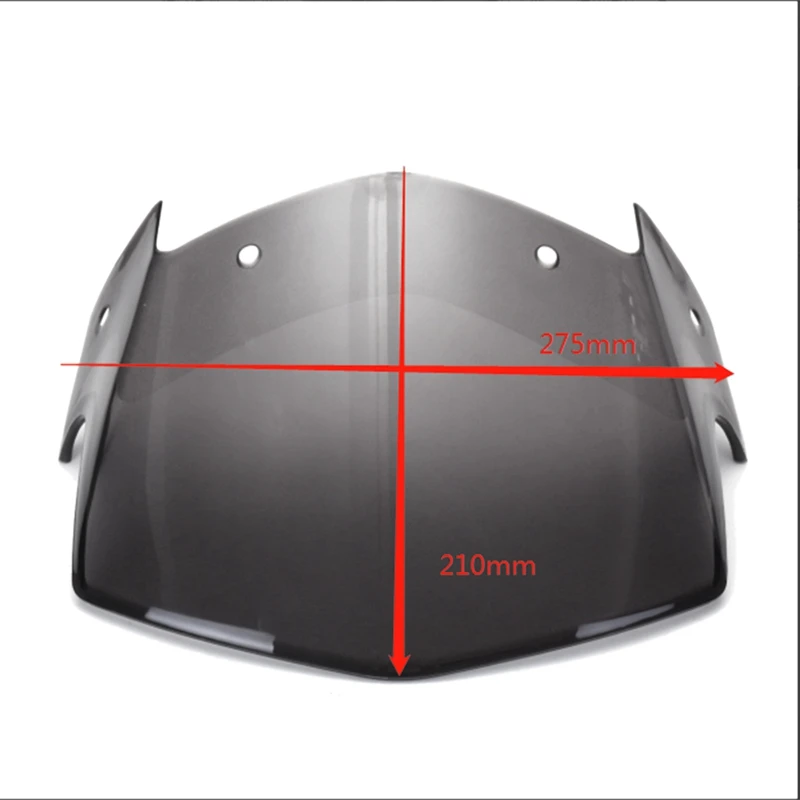 Фара мотоцикла обтекатель прозрачный коричневый лобовое стекло для Yamaha Ybr 125 2014