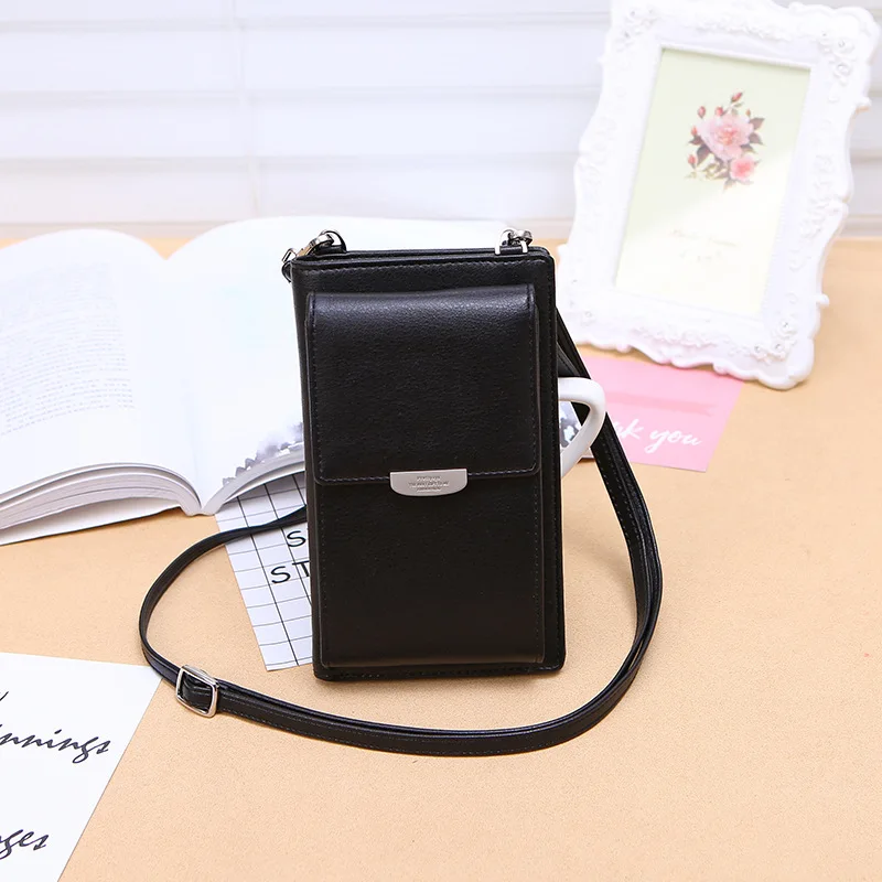 

Bags 2021 Mini Capacity Fashion Bag Women Handbags Version Cross-body Shoulder Bag Pouch Long Mobile Phone PU Wallet