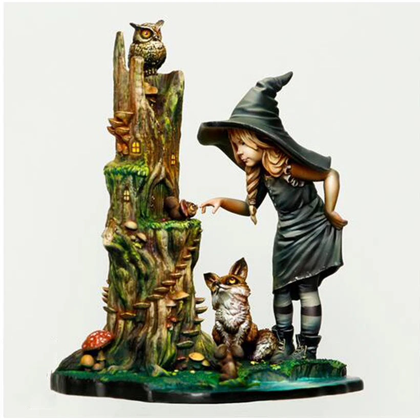 

Самодельный новый в разобранном виде 1/24 древних сотрудника женского пола, стенд статуэтка в виде Неокрашенная модель комплект