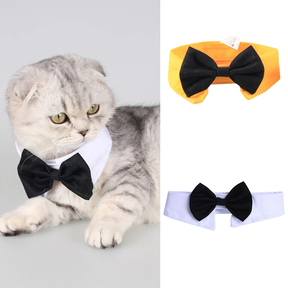 1 шт для домашних животных с щенками регулируемый галстук бабочка ошейник