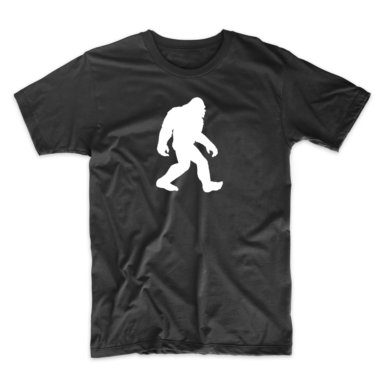 Мужская классическая футболка с изображением Bigfoot Sasquatch топы оптовая продажа