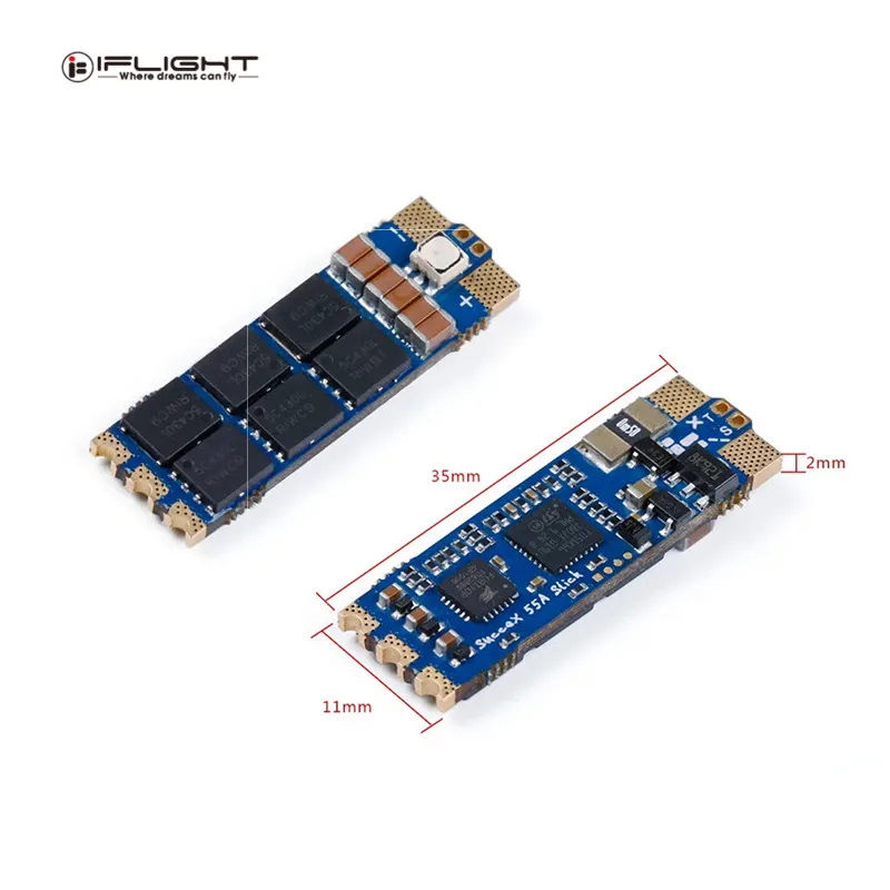 IFlight SucceX 45A / 55A Slick Blheli_32 2-6S sin escobillas ESC para RC FPV Racer Drone RC Quadcopter multic&oacute;ptero Multirotor RC Parts-0