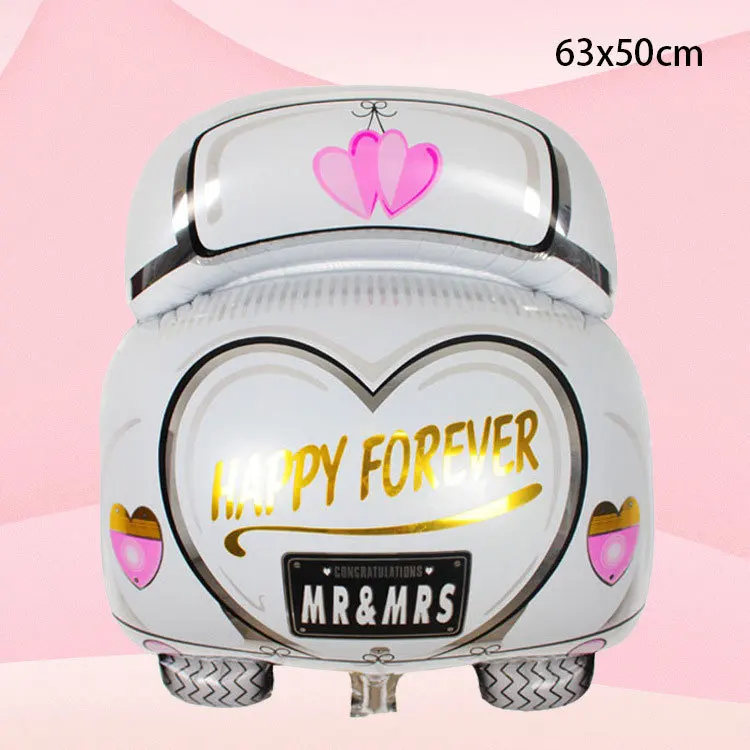 

Wedding balloon Valentine's Day love wedding car balloon Wedding wedding room venue decoration car aluminum foil balloon