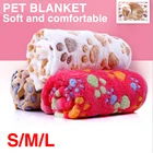 Высококачественное мягкое одеяло для домашних животных, милый пушистый коврик для домашних животных с мультяшным рисунком, теплое и удобное одеяло для кошек и искусств