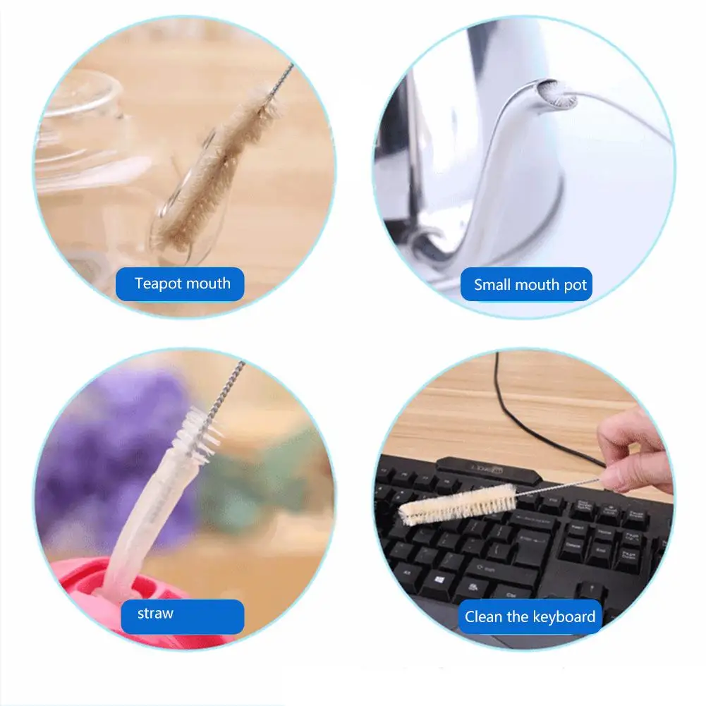 

11pcs Drain Brush Set Stainless Steel Hose Cleaner Brushes Tool for Home Kitchen Drain Tube Aquarium Water Filter Pipe 2020 New