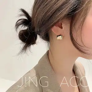 Серьги-гвоздики женские из серебра 100% пробы, 925 пробы