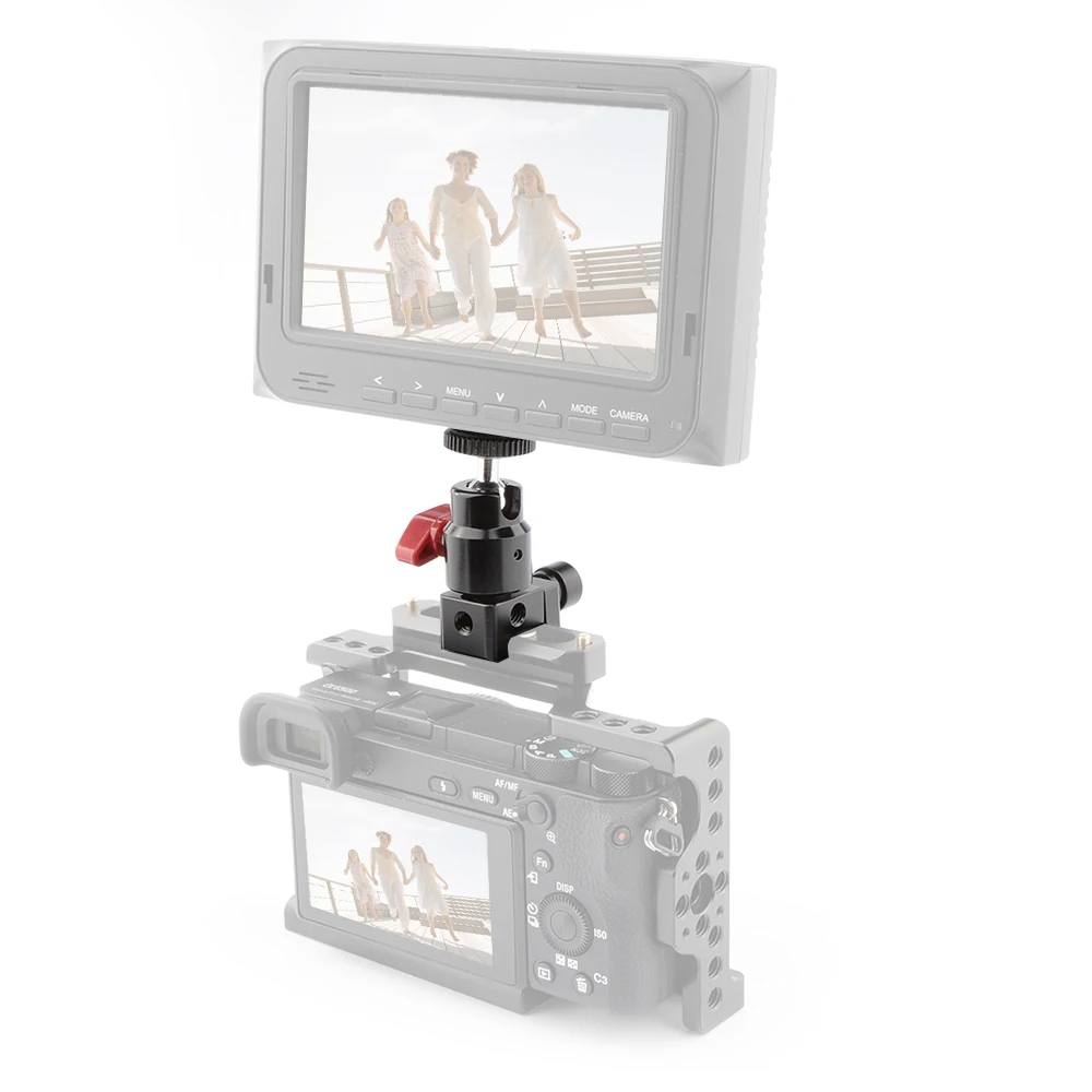 CAMVATE Quick Release НАТО зажим с 360 ° вращающееся крепление МНИ шаровой головки и 1/4 "-20