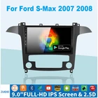 Android 10 авто стерео Мультимедиа для Ford S Max S-MAX 2007-2015 автомобильное радио навигация GPS Carplay BT No 2 Din 2Din DVD