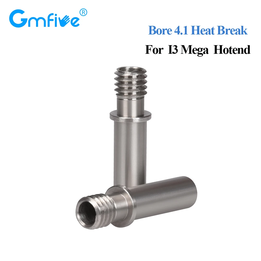 Тепловой разрыв с отверстием GmFive 4 1 мм I3 Mega Hotend V5 J head Throat 7 5*26 для модернизации 3D