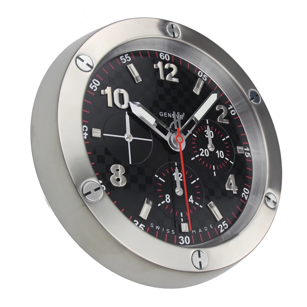 

Large Classic Mechanic Wall Clock Watch Silent Mechanism Luxury Watch Clocks 3d Home Decor Horloge Modern Design Reloj De Pared