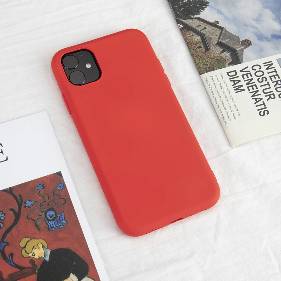 QMXD, жидкий силиконовый чехол для iPhone 11 Pro Max XS XR X 6 7 8, мягкий чехол для iPhone X, мягкая задняя крышка для сотового телефона