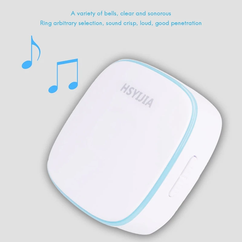 Домашняя безопасность HSYIJIA беспроводной дверной звонок умные колокольчики