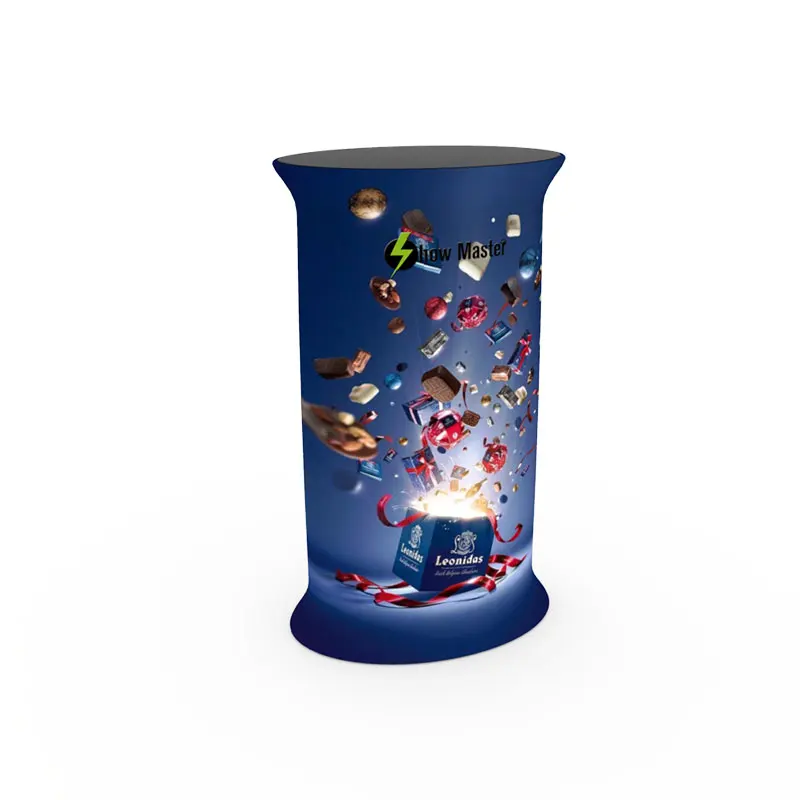 Горячая продажа полукруглой формы Натяжной ткани Портативный счетчик