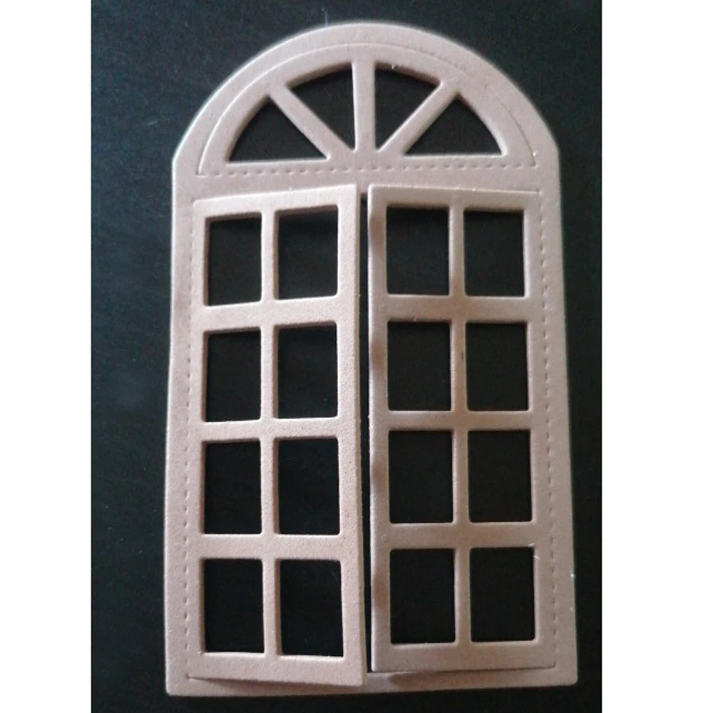 

New 3D window metal cutting die scrapbook paper gift card DIY decorative mold template