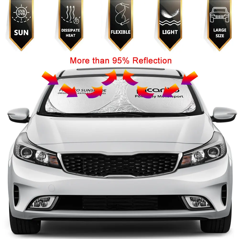 

Car Windshield Sun Shade Cover For Kia SPORTAGE SI NB-7 JE/KM SL QL KX5 Auto Accessories Blocks UV Rays Sun Visor Protector