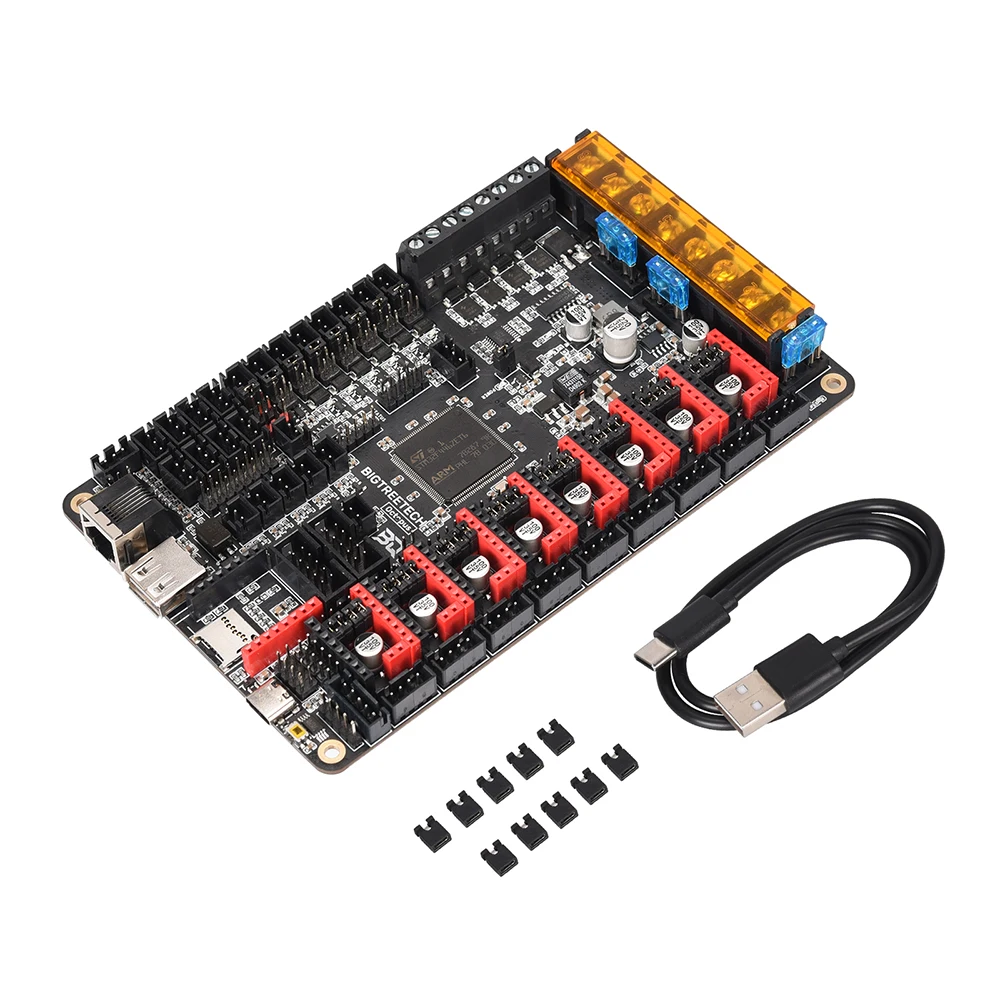 BIGTREETECH вгб Осьминог V1.1 32 бит Управление доска TMC2209 TMC2208 3D принтеры Запчасти против