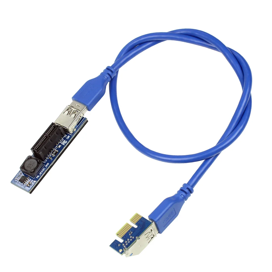 адаптер pci e 1x к x1 удлинитель usb 30 ка
