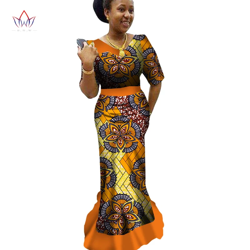 Женское платье в африканском стиле традиционная одежда с принтом Дашики v