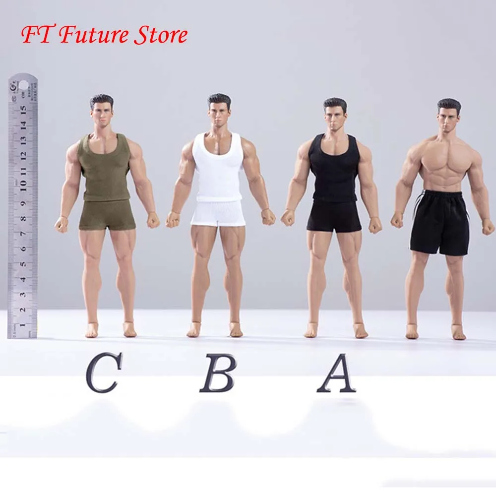 В наличии 1/12 весы спортивный жилет и шорты костюм одежда CEN S04 для 6 дюймов супер