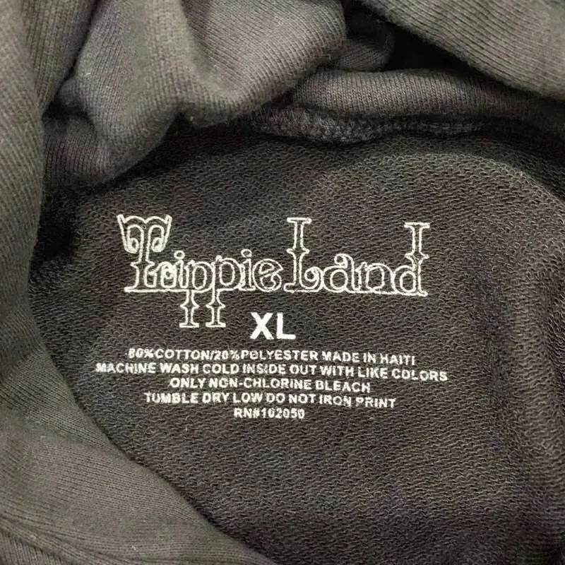 Толстовки Trippie Redd Merch Trippieland для мужчин и женщин, 1:1, высокое качество, Толстая Толстовка с капюшоном с изображением пиратского корабля Trippie Redd Merch Trippieland