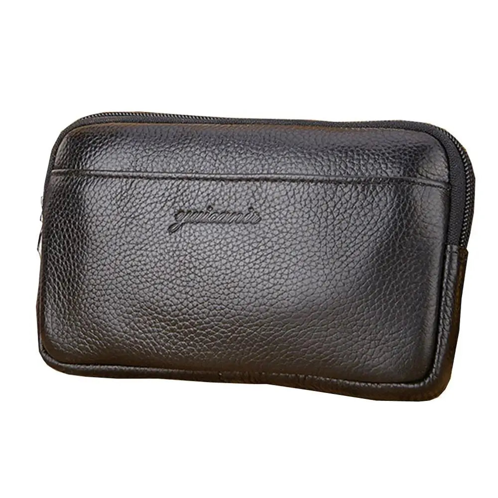 Новинка мужской кожаный винтажный поясной кошелек/ремень из искусственной кожи