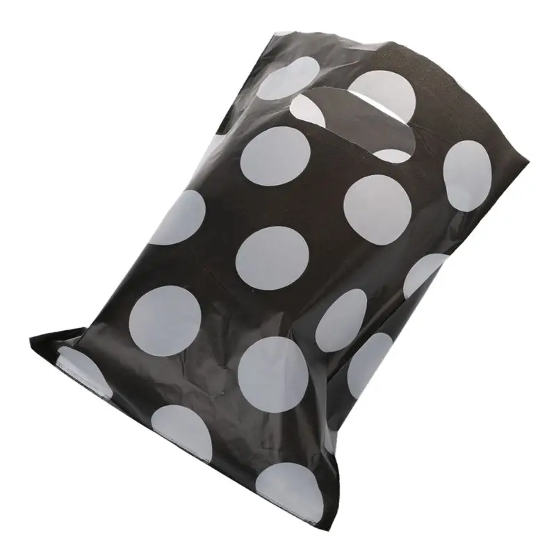 100PZ большой круг горошек плоский рот подарочная сумка|Визитки| |