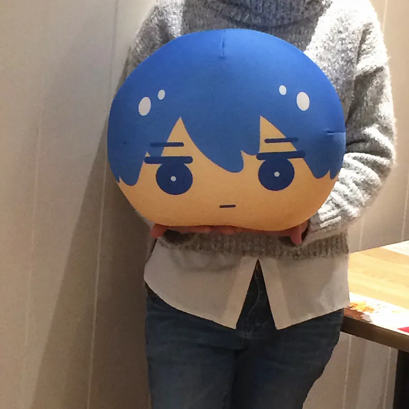 Аниме мультфильм бесплатно! Кукла-подушка Iwatobi кукла-пельмень подарок на