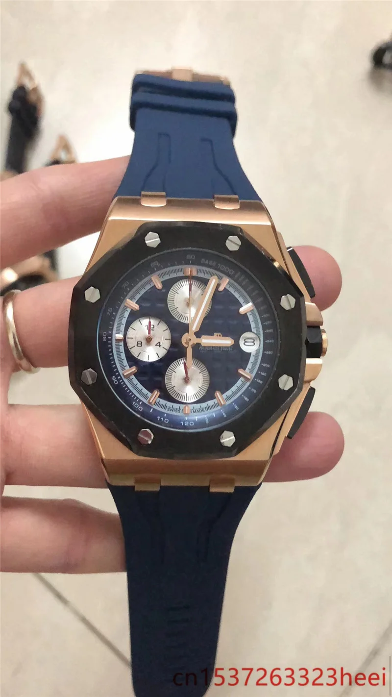 

Audemars Piguet watch men's skeleton automatic mechanical AAA watch gold skeleton retro men's women watch quartz watch